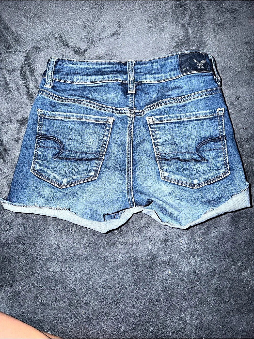 American Eagle Women's Blue Jean Shorts